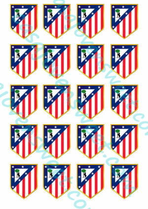 Papel de azucar - Atlético de Madrid