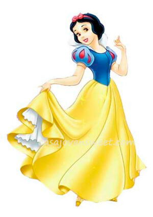 Papel de azucar - Disney - Blancanieves