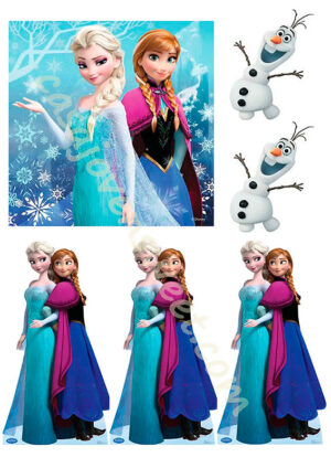 Papel de azucar - Frozen 4
