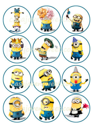 Papel de azucar - Minions 2