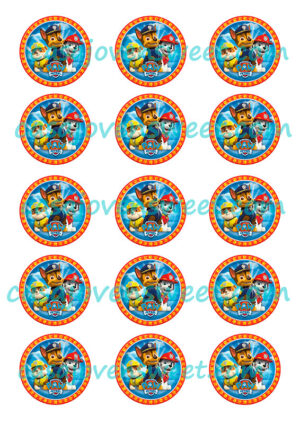 Papel de azucar - Patrulla Canina 3