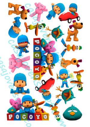 Papel de azucar - Pocoyo