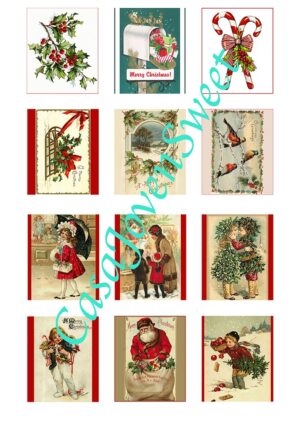 Papel de azucar - Navidad - Clasico 3