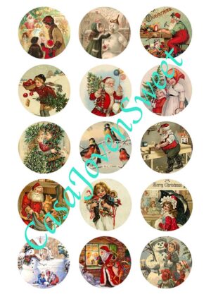 Papel de azucar - Navidad - Clasico 4