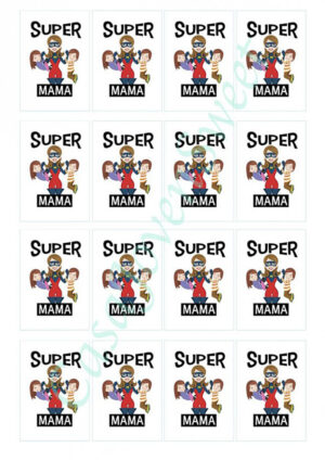 Papel de azúcar Día de la madre