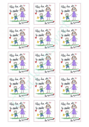 Papel de azucar - Día de la madre 8