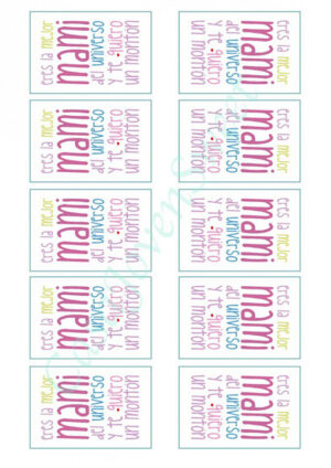 Papel de azucar - Día de la madre 9