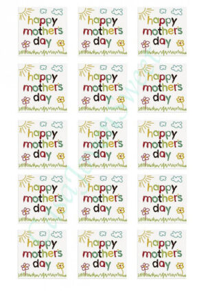 Papel de azucar - Día de la madre 12