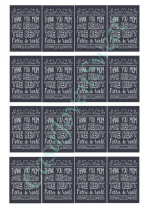 Papel de azucar - Día de la madre 5