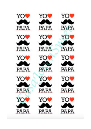 Papel de azucar - Dia del padre 4