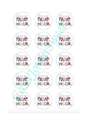 Papel de azucar - Dia del padre 5