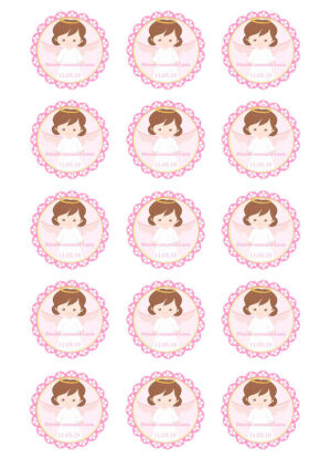 Papel de azucar - Comunión 1