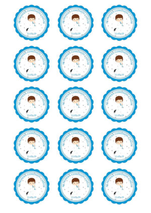 Papel de azucar - Comunión 15