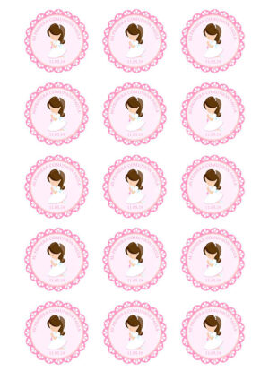 Papel de azucar - Comunión 16