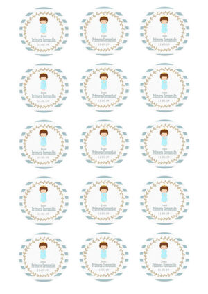 Papel de azucar - Comunión 17