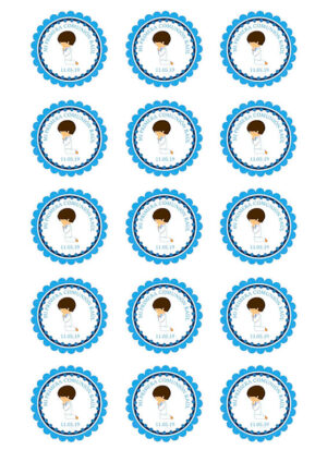 Papel de azucar - Comunión 5