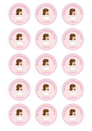 Papel de azucar - Comunión 6