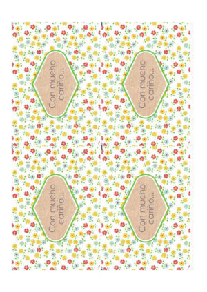 304105.4-9x12 Papel de azúcar Estampado