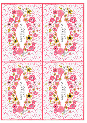 304109.4-10x13 Papel de azúcar Estampado