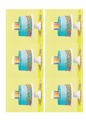 304115.6-8.1x8 Papel de azúcar Estampado