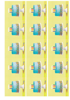 304116.15-5 Papel de azúcar Estampado