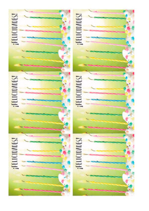 304119.-8-8.4x8 Papel de azúcar Estampado