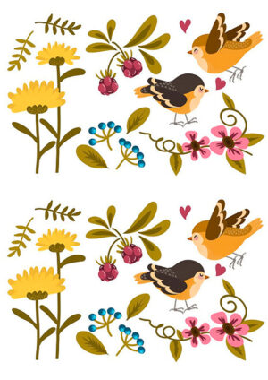 304151 Papel de azúcar Estampado