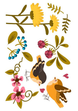 304152 Papel de azúcar Estampado