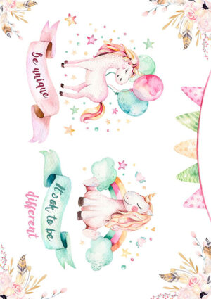 304193 Papel de azúcar Estampado