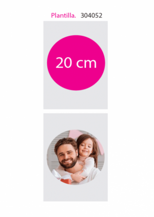 mi diseno circulo 20cm