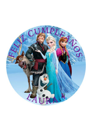 Papel comestible Diseños Mixtos Frozen 11