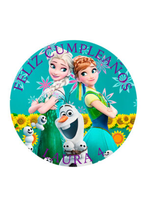 Papel comestible Diseños Mixtos Frozen 5