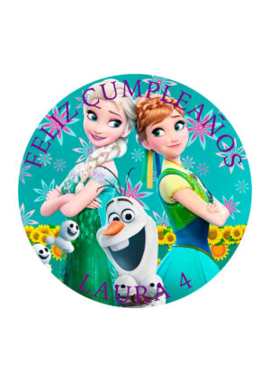 Papel comestible Diseños Mixtos Frozen 6