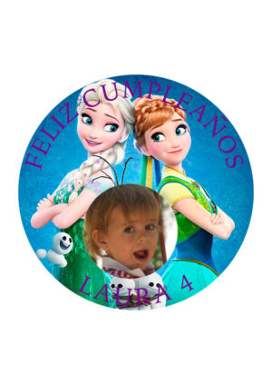 Papel comestible Diseños Mixtos Frozen 7 b
