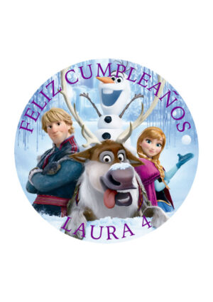 Papel comestible Diseños Mixtos Frozen 8