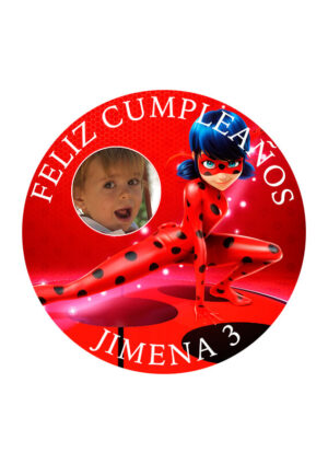 Papel comestible Diseños Mixtos Ladybug 5