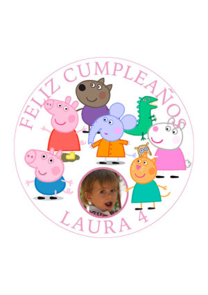 Papel comestible Diseños Mixtos Pepa pig b