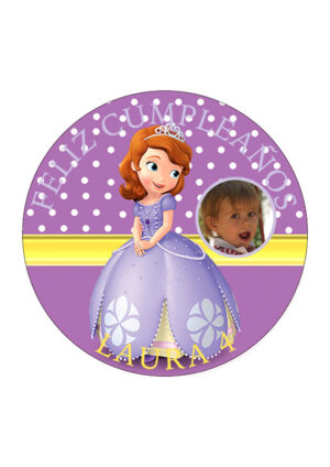 Papel comestible Diseños Mixtos Princesa sofia b