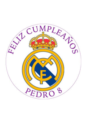 Papel comestible Diseños Mixtos Real Madrid