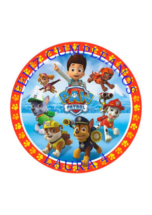 Papel comestible Diseños Mixtos patrulla canina