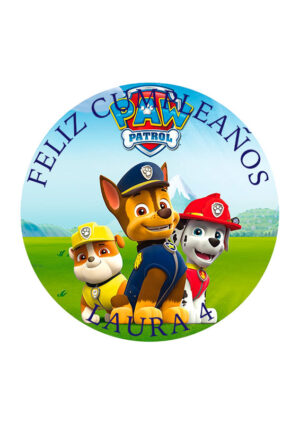 Papel comestible Diseños Mixtos patrulla canina 2