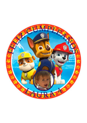 Papel comestible Diseños Mixtos patrulla canina 3 b