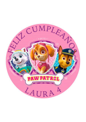 Papel comestible Diseños Mixtos patrulla canina