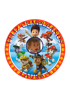 Papel comestible Diseños Mixtos patrulla canina b