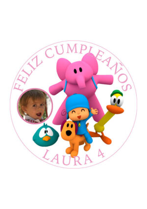 Papel comestible Diseños Mixtos pocoyo b