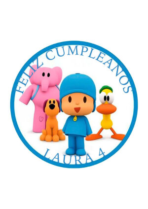 Papel comestible Diseños Mixtos pocoyo2