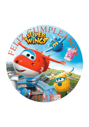Papel comestible Diseños Mixtos super wings