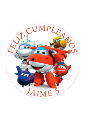 Papel comestible Diseños Mixtos superwings 3