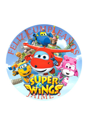 Papel comestible Diseños Mixtos superwings 5
