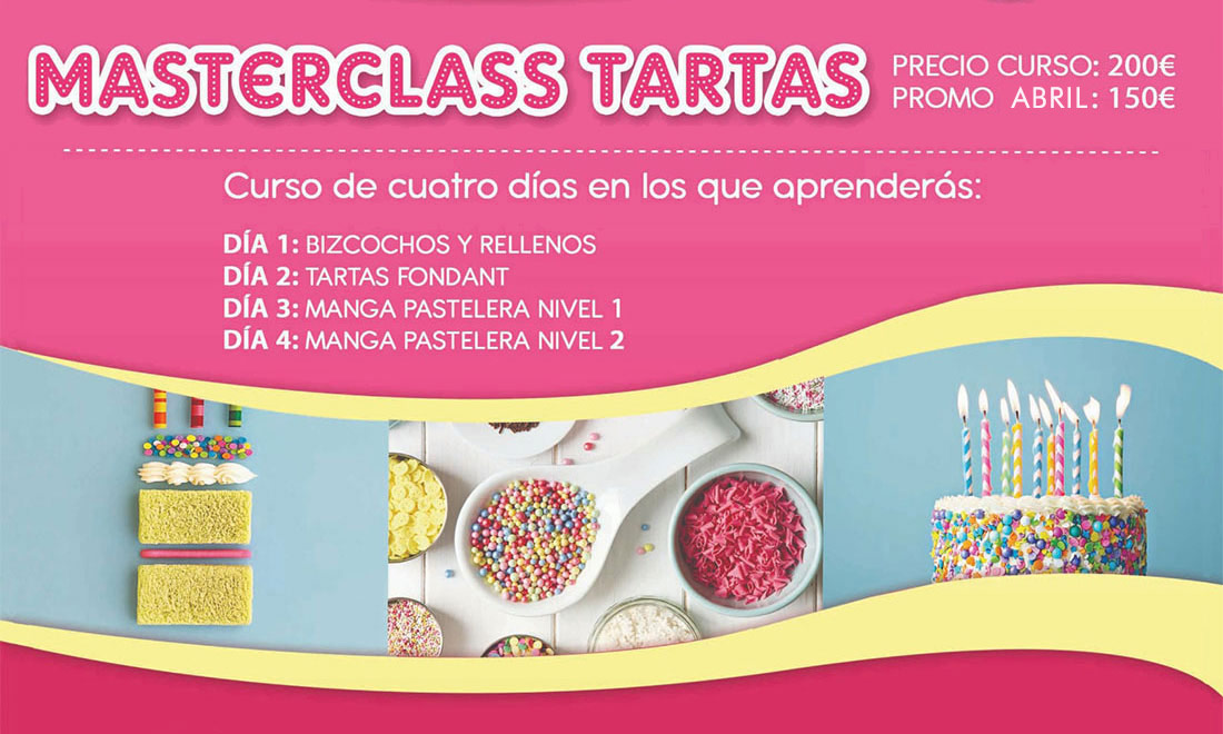 cursos MASTERCLASS TARTAS